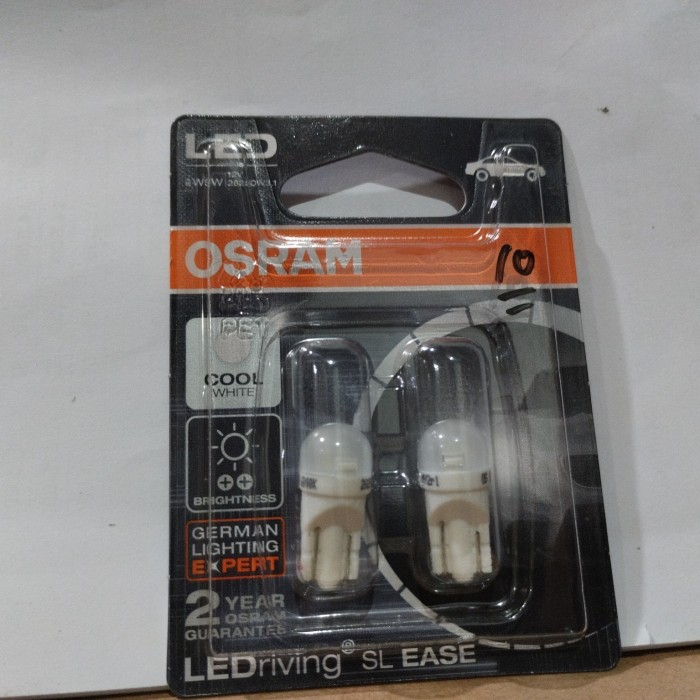 Lampu led motor osram t10 putih original