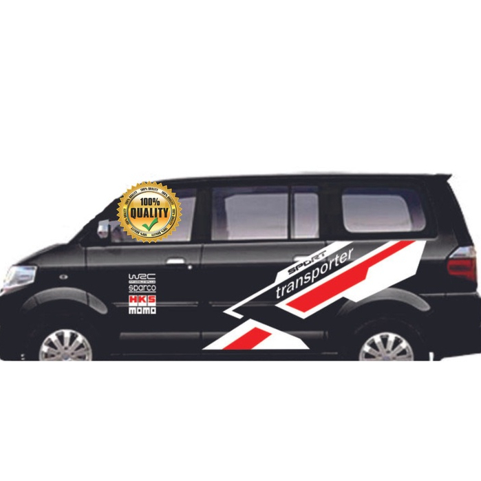0472 Stiker cutting mobil suzuki apv cutting stiker body mobil apv granmax luxio
