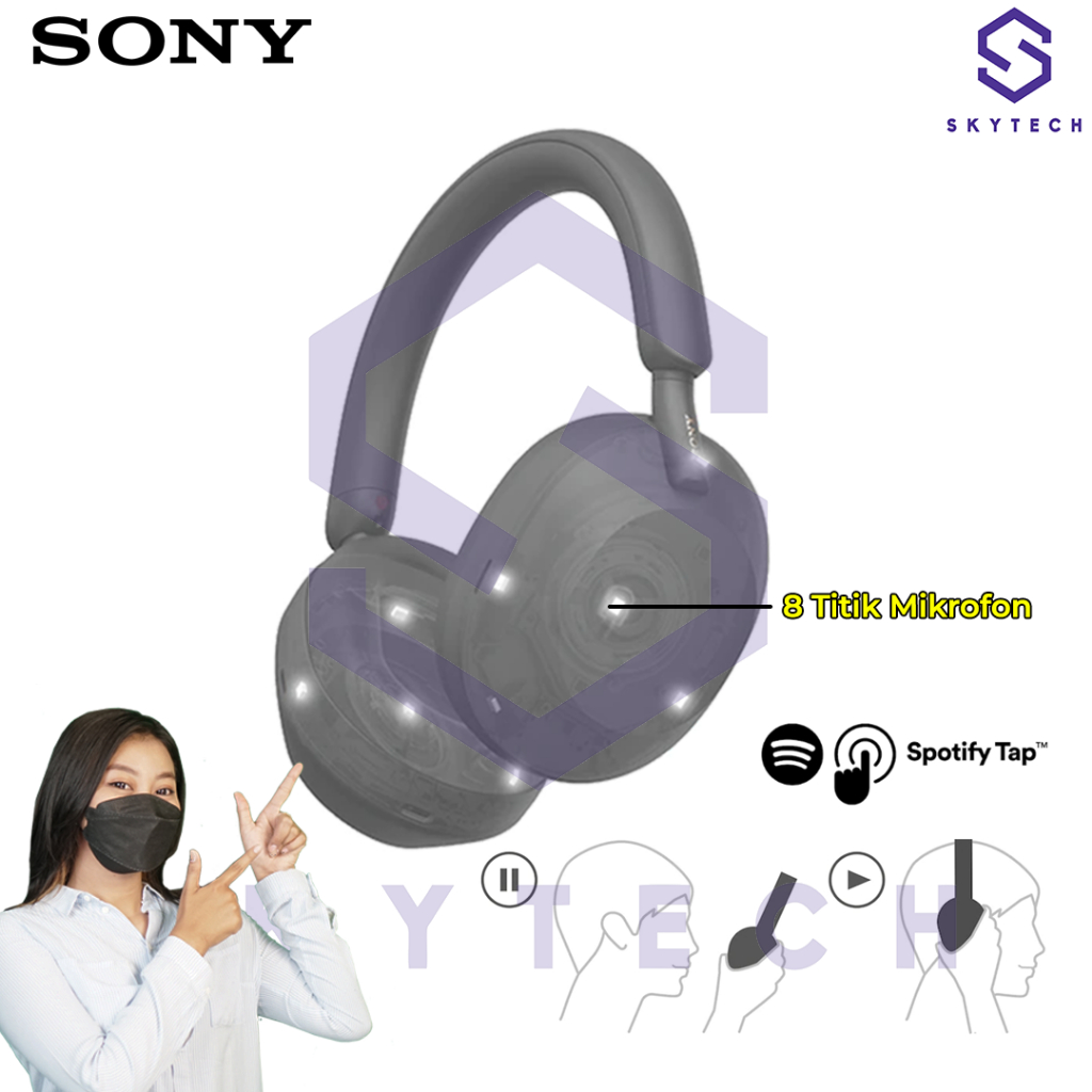 HEADSET SONY WH 1000XM5 / WH-1000XM5 NOISE-CANCELLING HEADPHONES