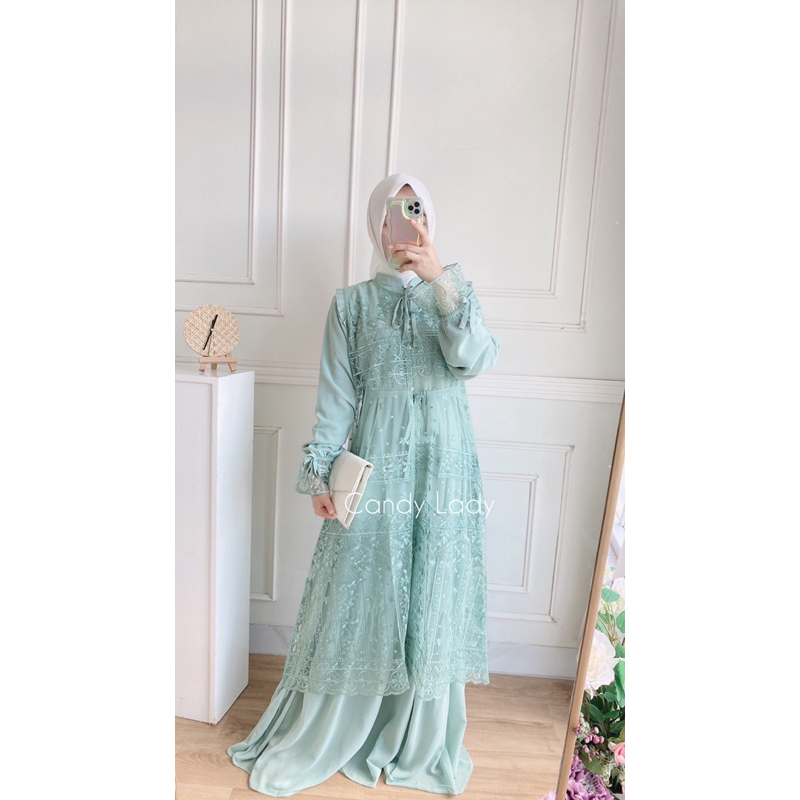 Nuraya Brocade Maxi 2In1