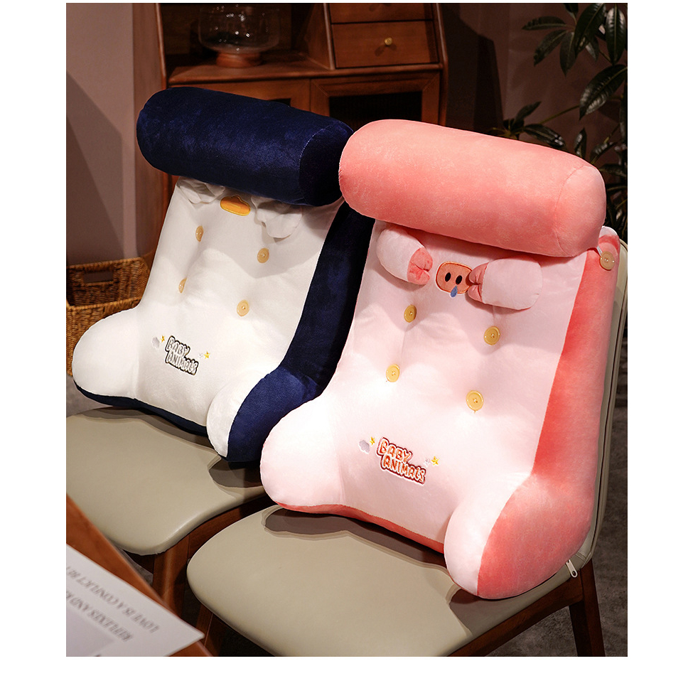 4 in 1 Segitiga Bantal + Guling Lembut Bagus untuk duduk istirahat Dapat Dilepas Dan Dicuci