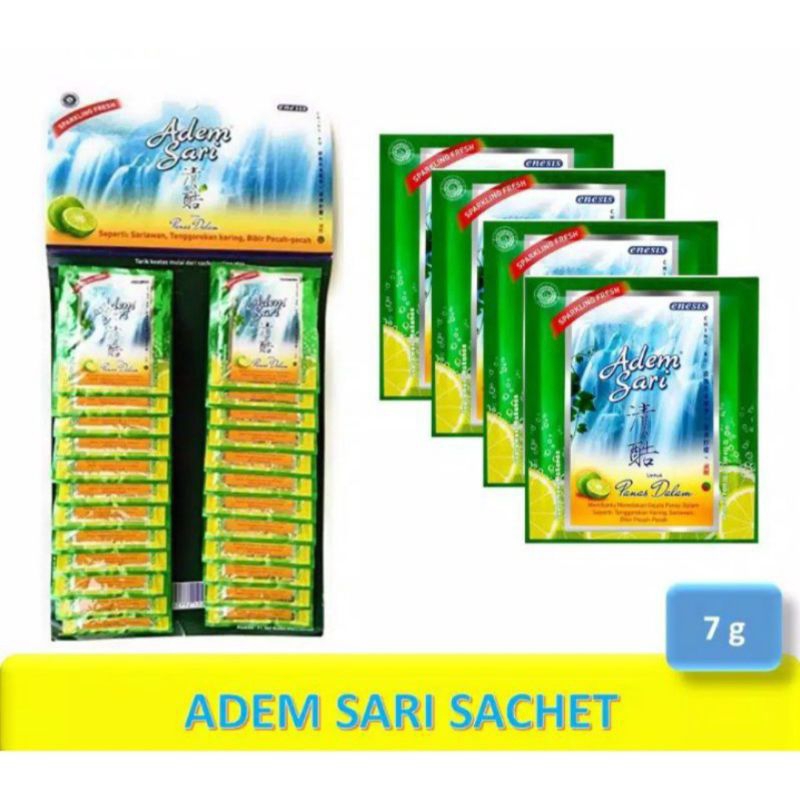 

Adem sari sachet 7 gr