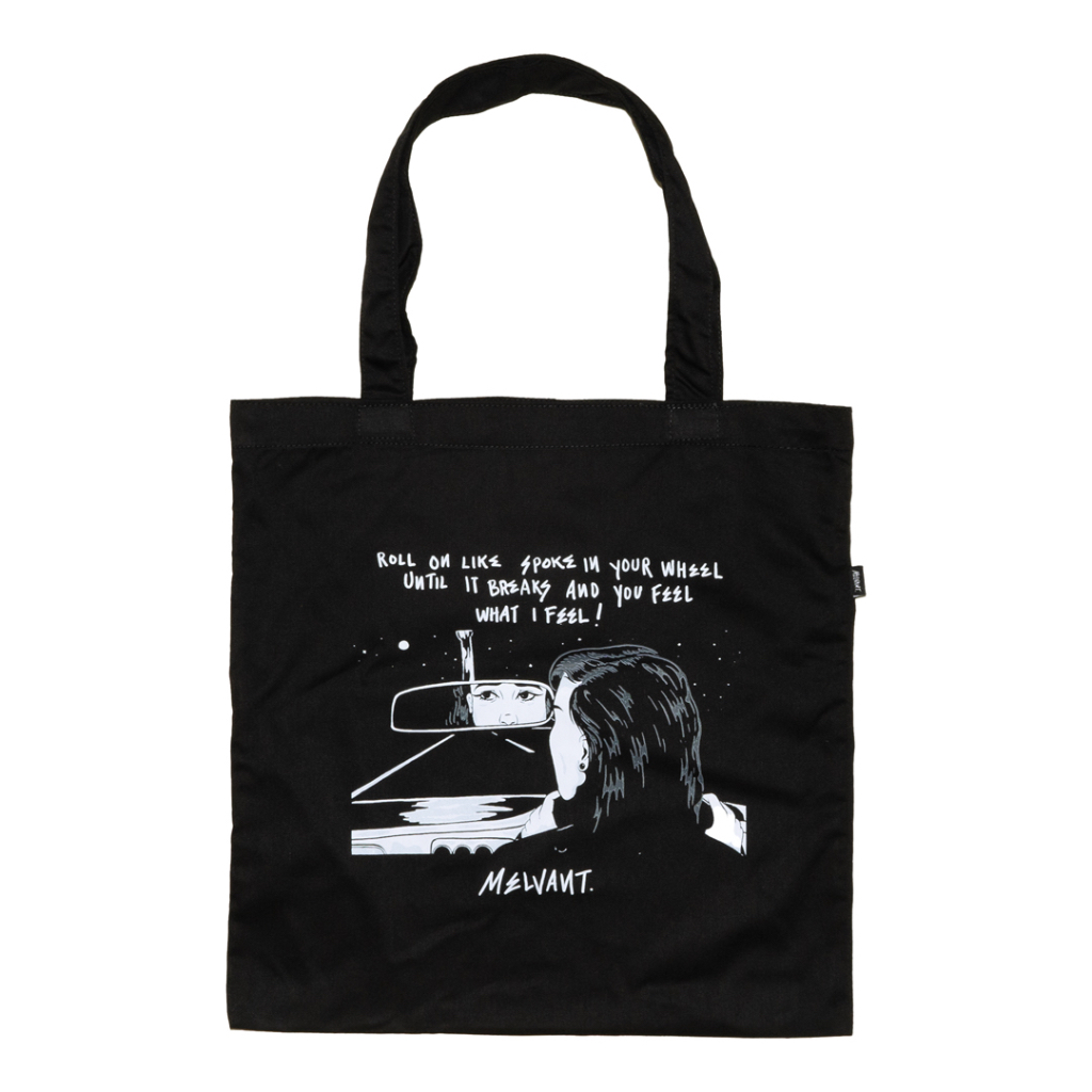 MTB WALTRIP BLACK - MELVANT TOTE BAG