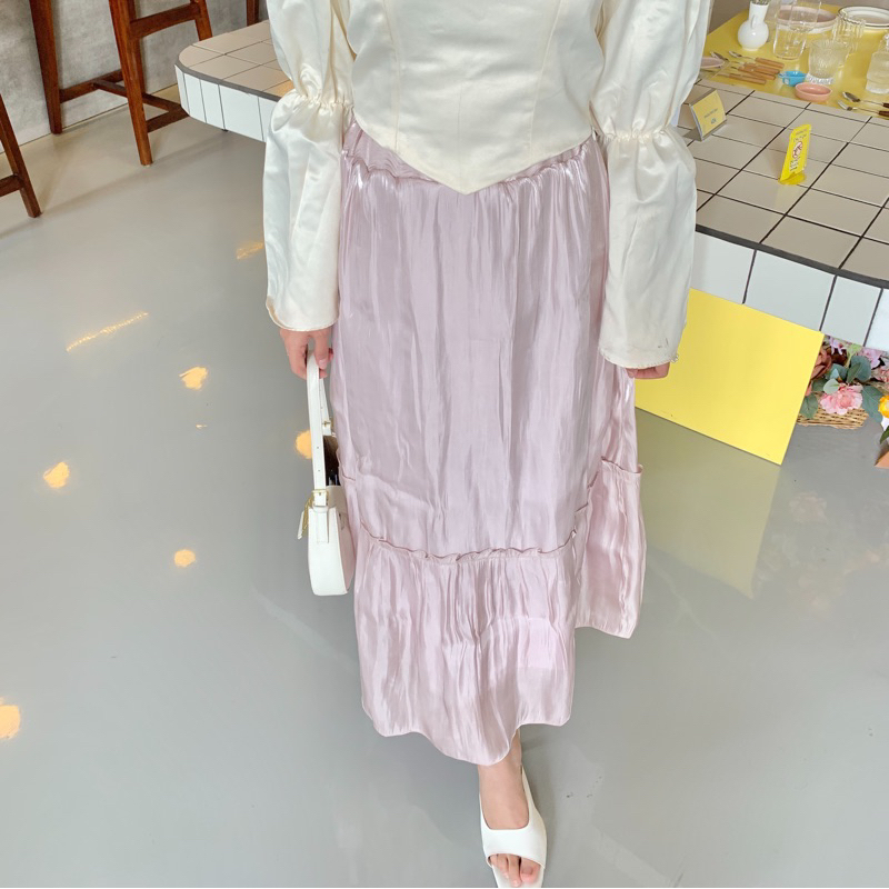 Jane Shimmer Skirt by Boonaa