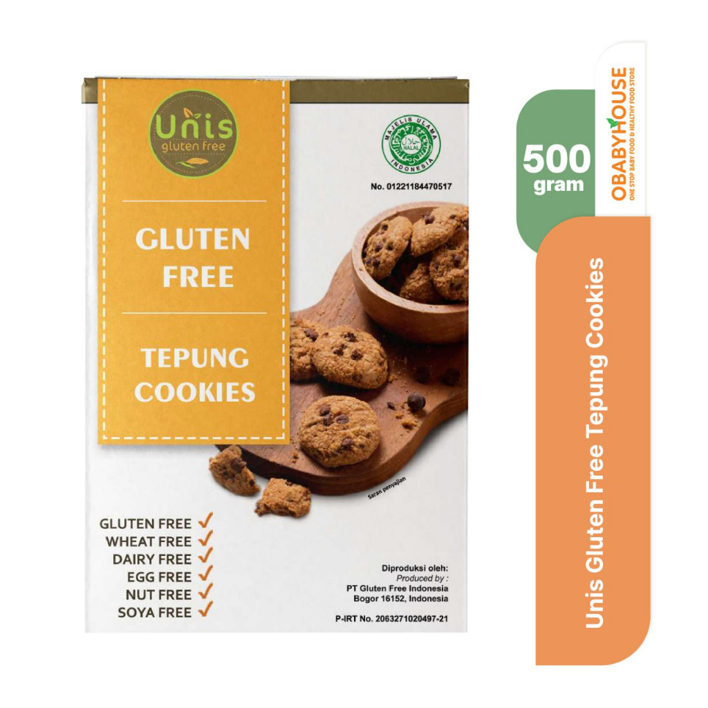 Unis Gluten Free Tepung Cookies 500 gr