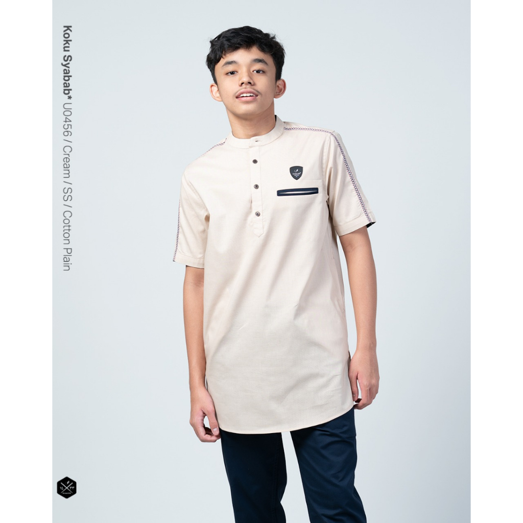 SAMASE Koku Syabab U045 Baju Muslim Koko anak Remaja Pria Kokoh Remaja Terbaru Samase Official