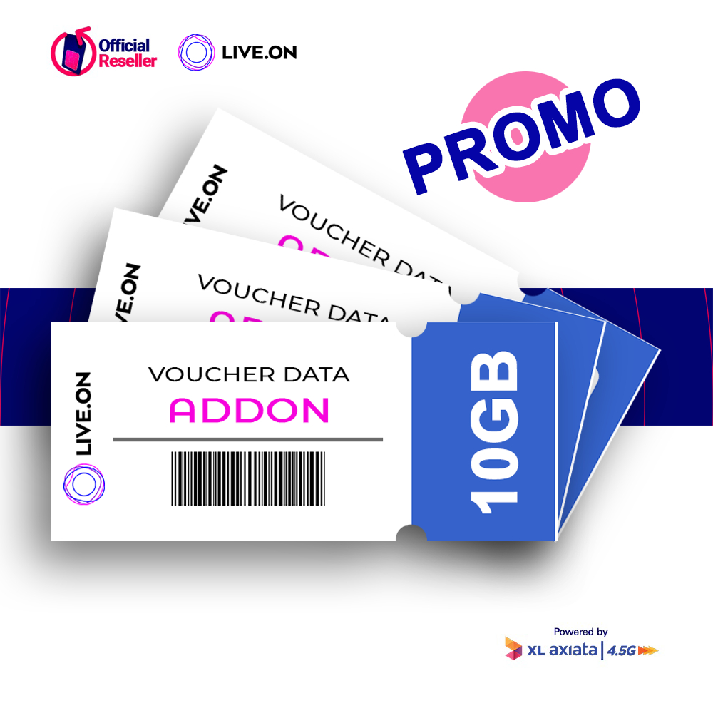 Voucher Data Internet 10GB LiveOn by XL Axiata