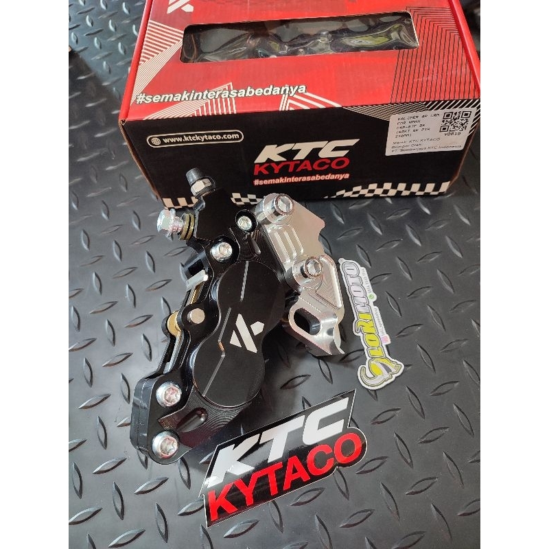 Kaliper Depan Brake Caliper KTC Kytaco Nmax Ninja R RR SS 4p 4 Piston Disc 230mm 300mm 320mm