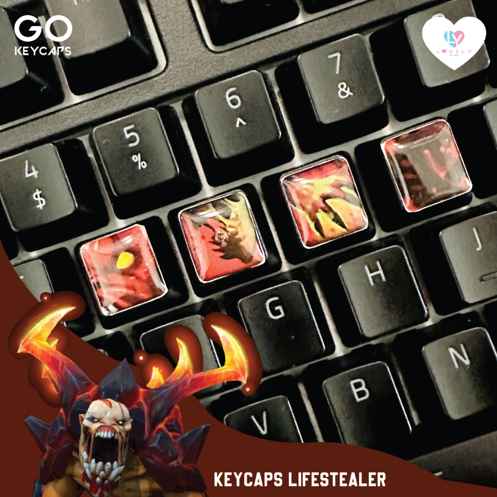 Keycaps PBT Dota 2 Lifestealer Ability | GO KEYCAPS