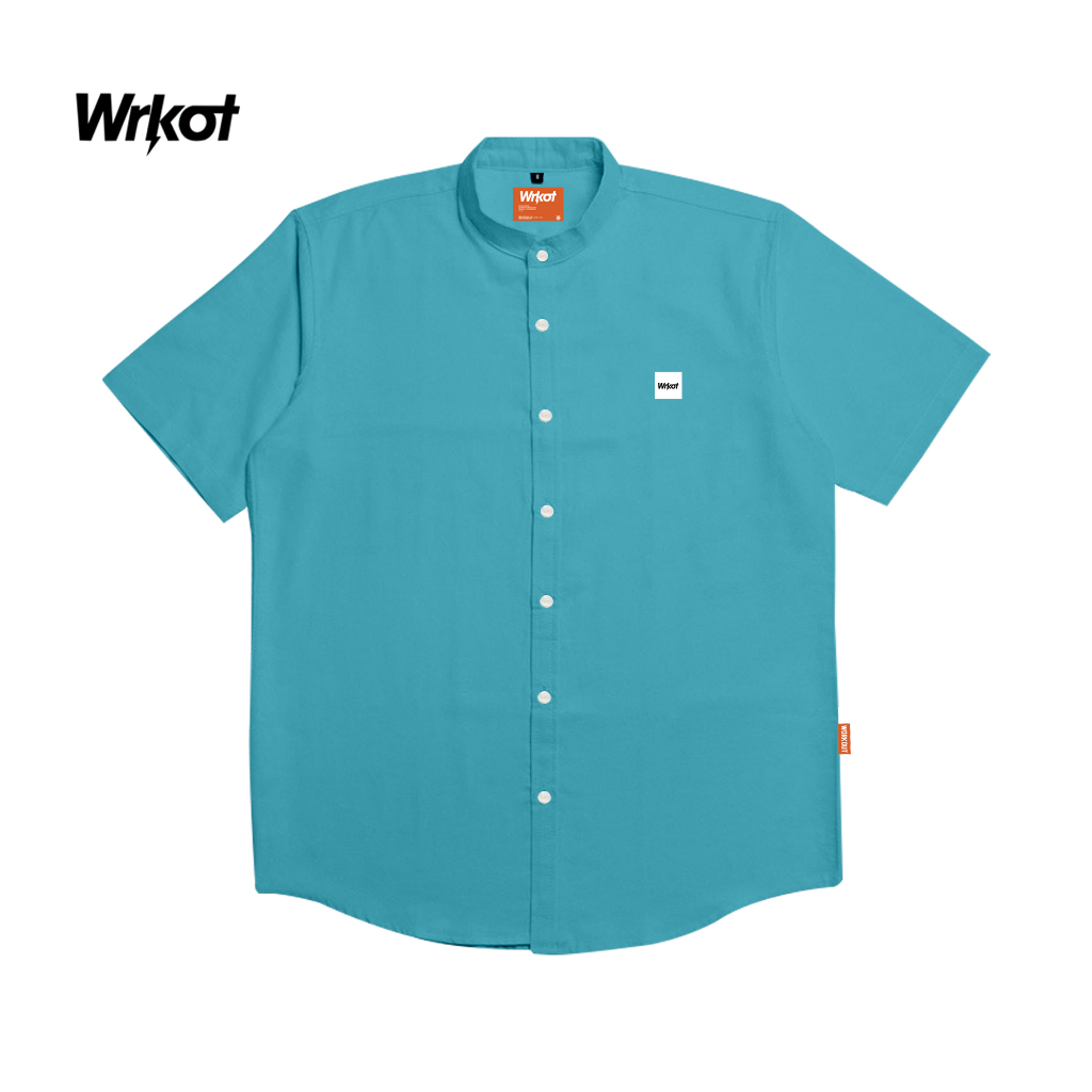 WORKOUT STREETWEAR - Kemeja Sanghai Pria Lengan Pendek Bright Colors