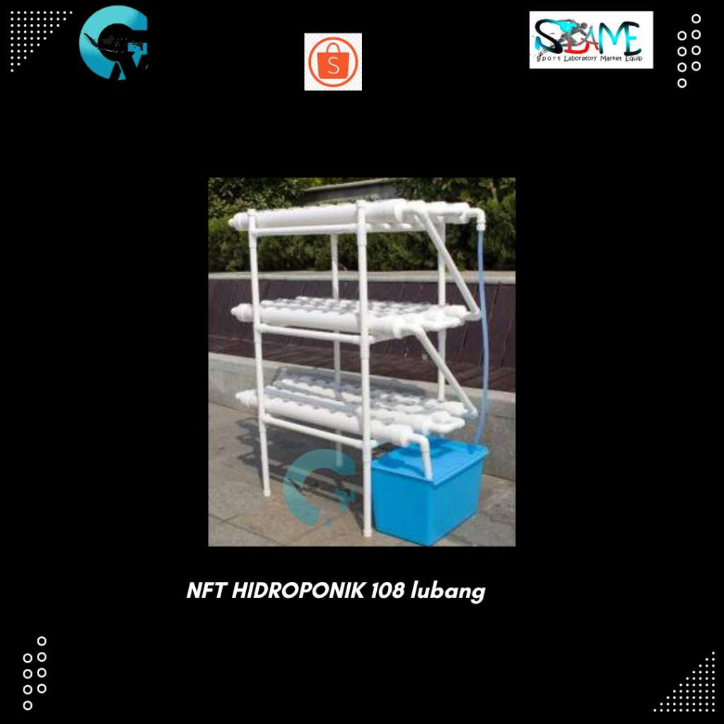 NFT HIDROPONIK 108 lubang
