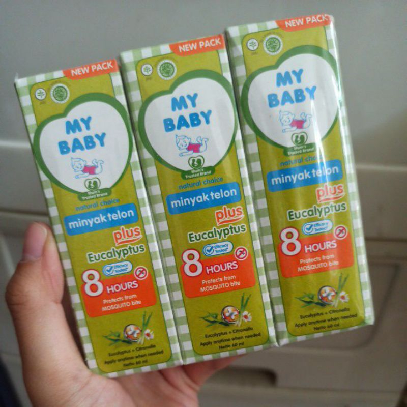 My Baby Minyak telon plus eucalyptus bayi anti nyamuk 8 jam 60ml 60 ml 150ml 150 ml