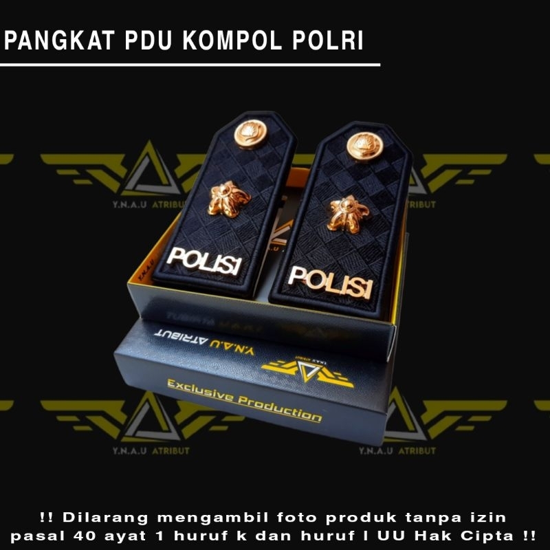 PANGKAT PDU KOMPOL POLRI EXCLUSIVE