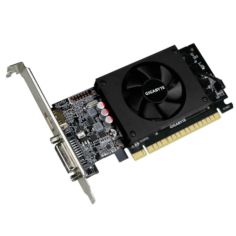 vga card pci express gigabyte gt710 2gb gddr5 64bit