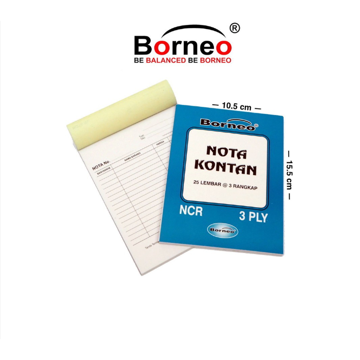 

NOTA KONTAN KECIL BORNEO 25 LEMBAR 3 PLY