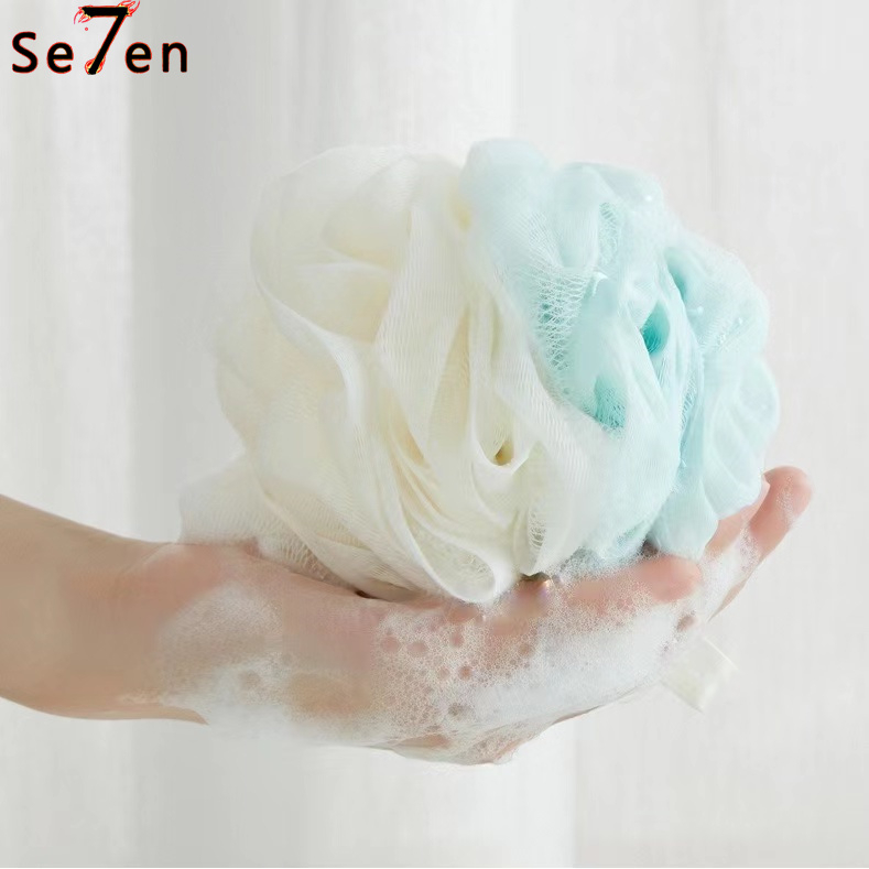 Spons Mandi⭐ - Shower Puff Bath Sponge - Warna Random dan tanpa plastik satuan