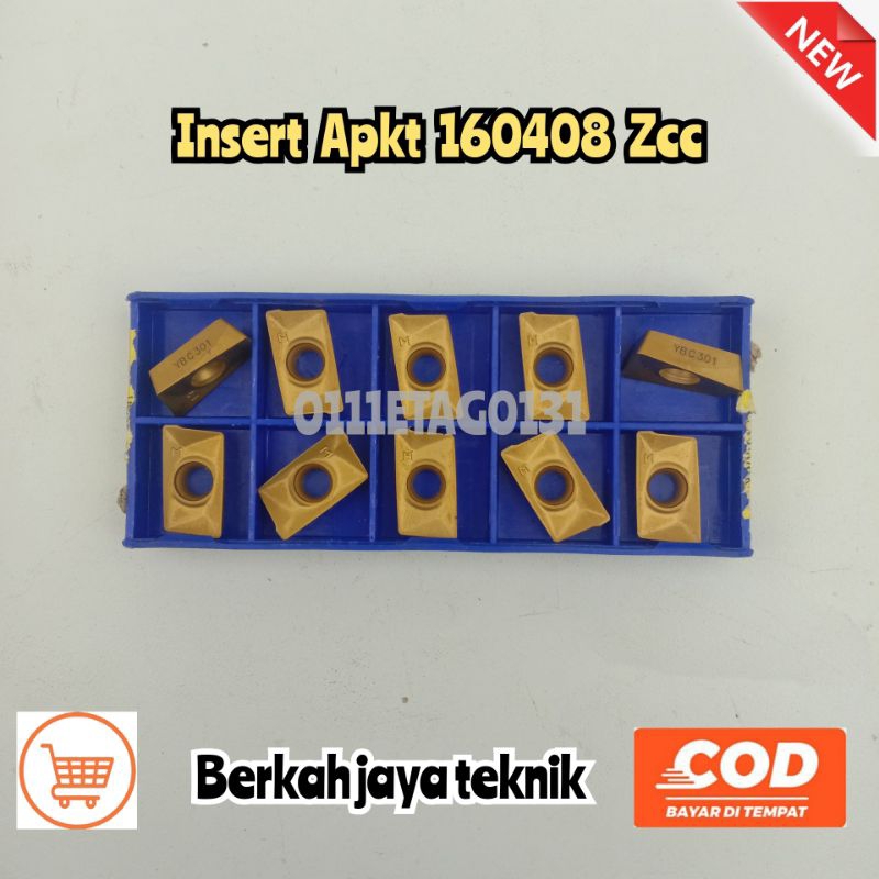 Insert bubut Insert Apkt 160408 zcc