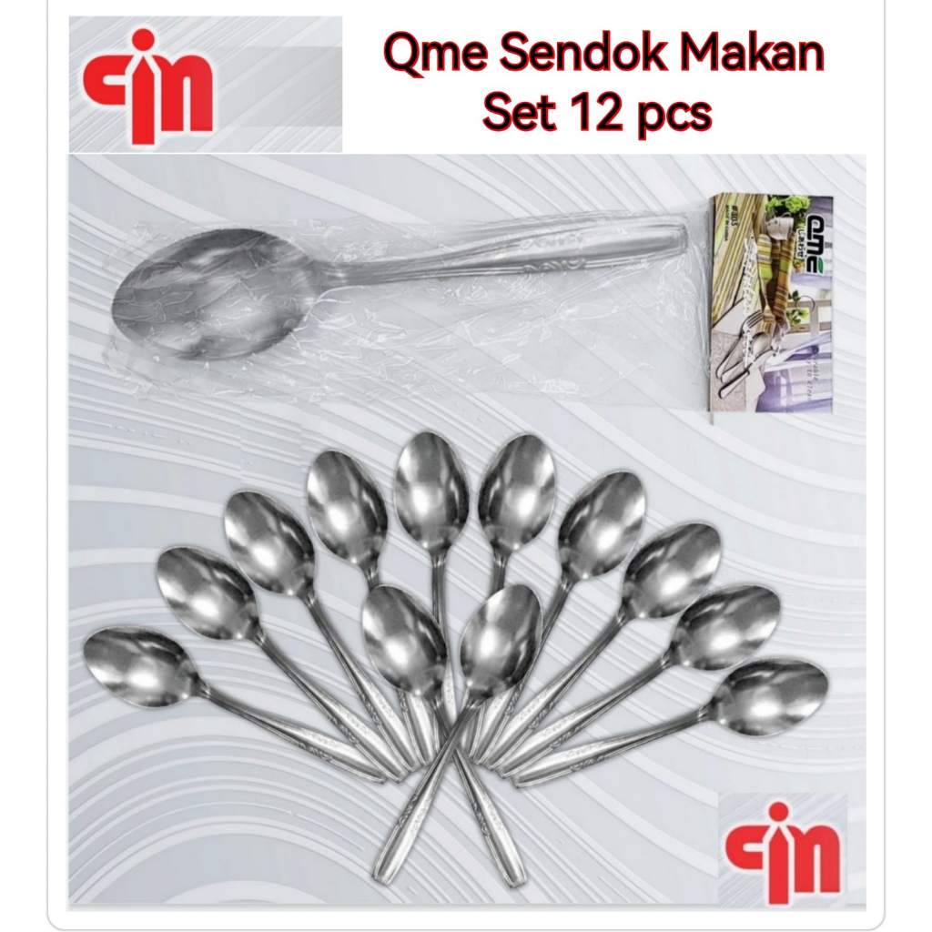 Sinda / Nagako Sendok Garpu Makan 1 lusin dusin 12pcs