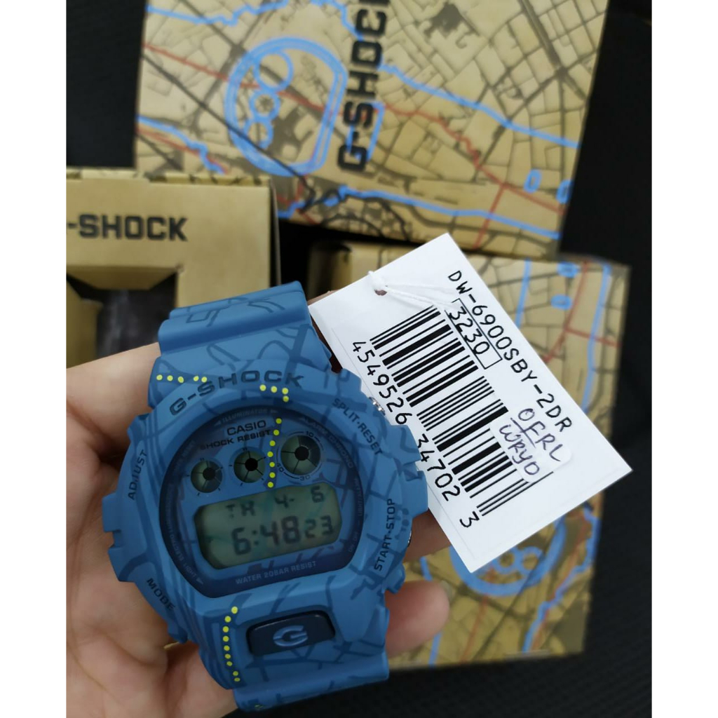 Jam Tangan Casio G-Shock DW-6900SBY-2DR Original