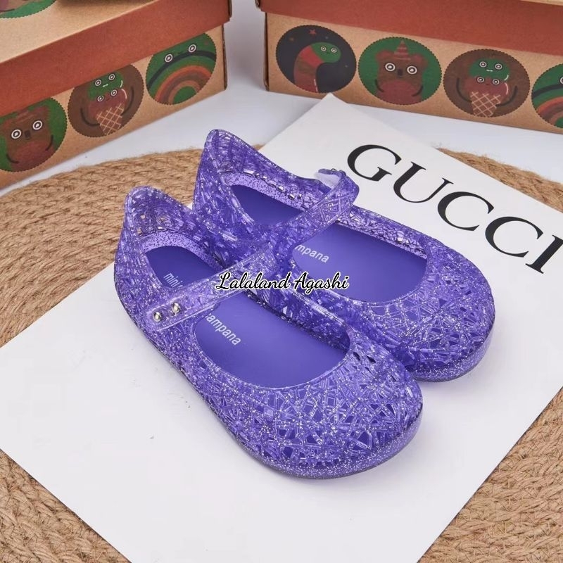 Sepatu mini melissa Campana/sepatu jelly anak cewek