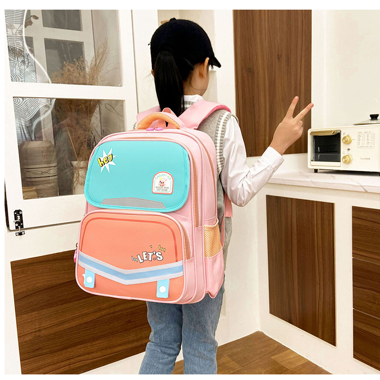 [MONA] Tas Ransel Anak Sekolah Model Simple buat SD Kualitas Import Premium -M0221