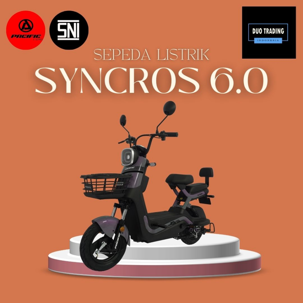 Sepeda Listrik Pacific Exotic SYNCROS 6.0 Garansi