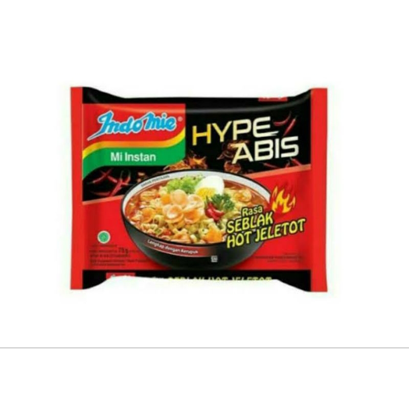 

Indomie Seblak hot Jeletot