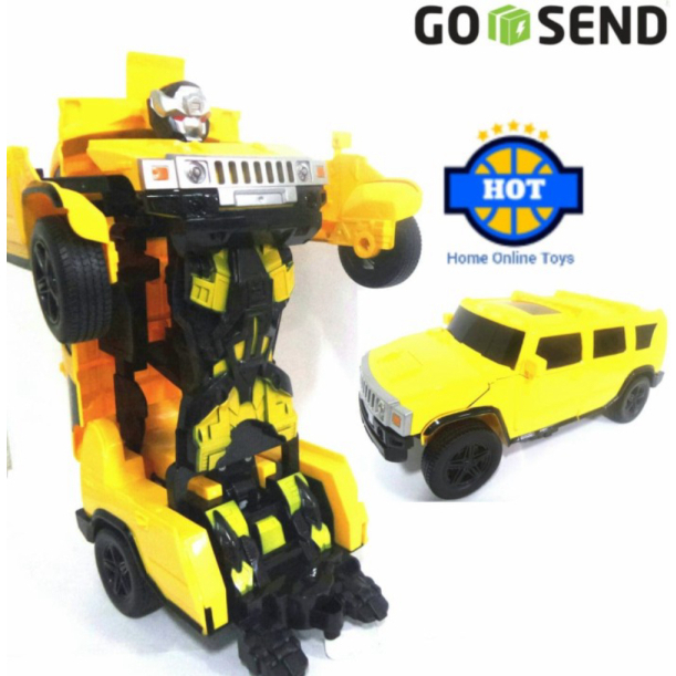 

Unik Mainan MOBIL RC JEEP Merci Transformation Autobots Diskon