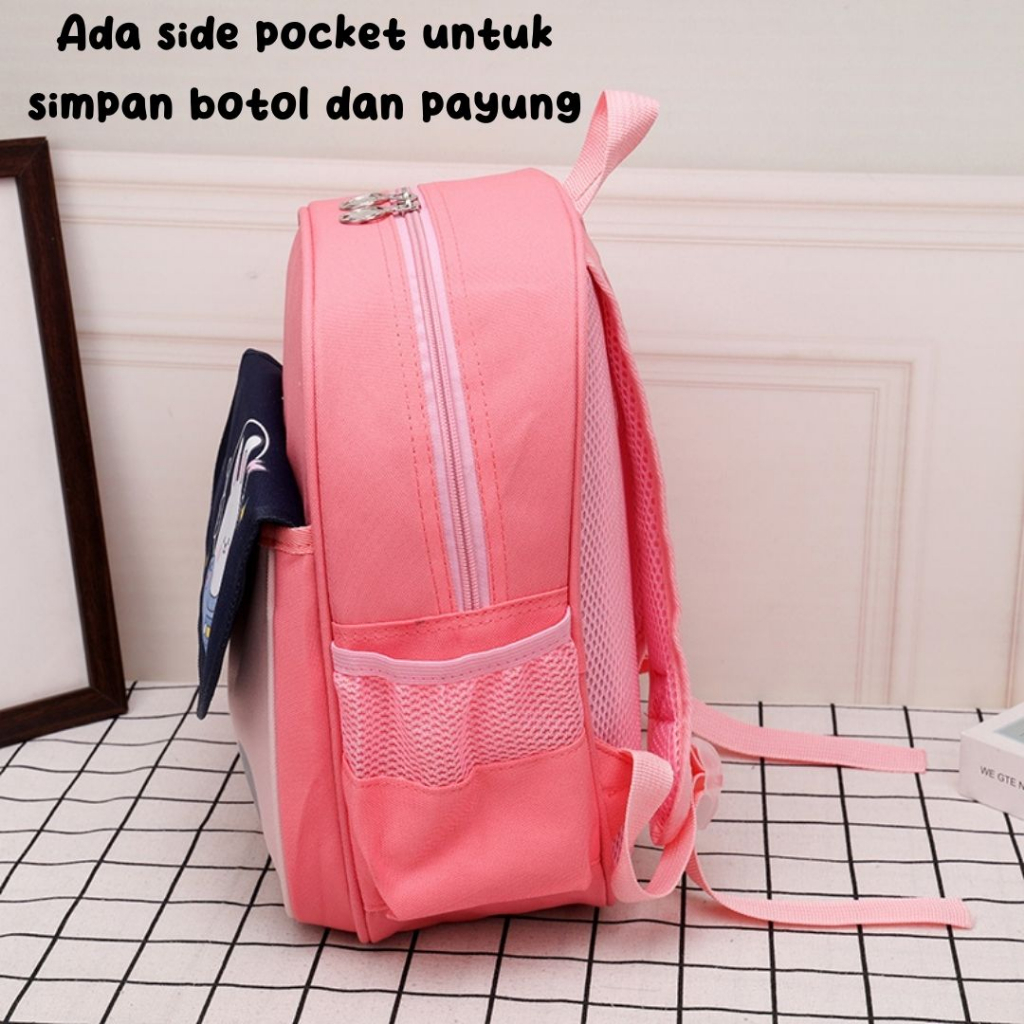 [M.Toys] Tas Ransel Anak Sekolah Model Lucu dengan Karakter Imut Kualitas Import Premium -M0226