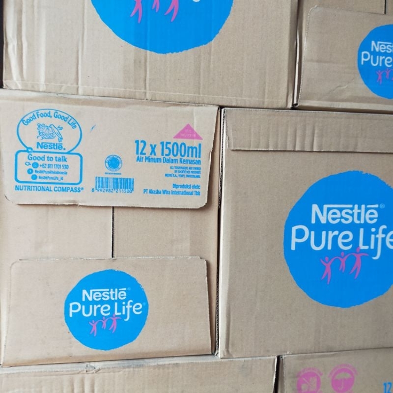 

Air Minum Nestle Pure Life botol 1500 ml