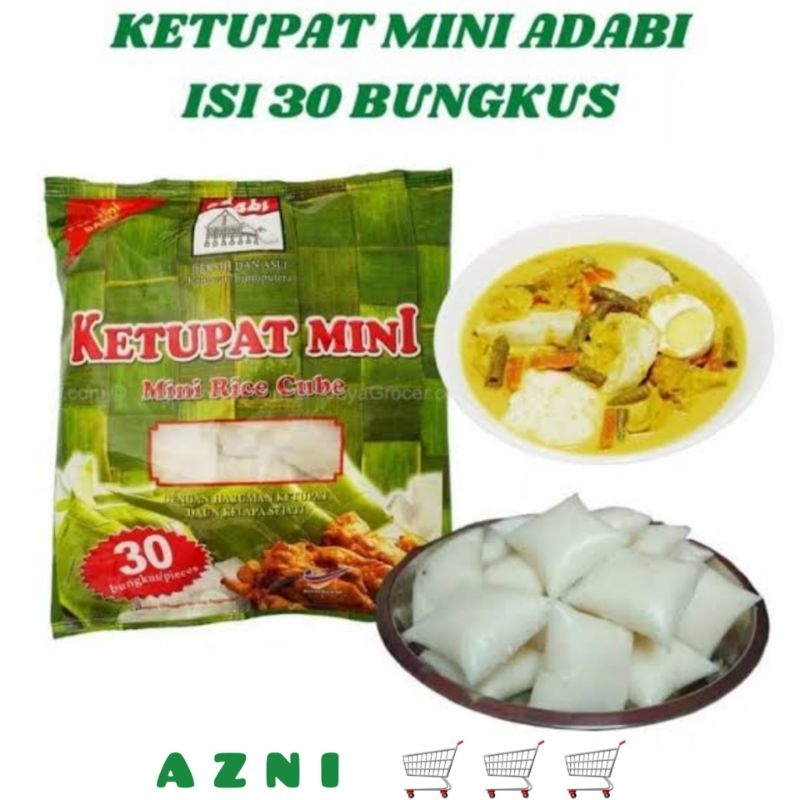 

ADABI Ketupat Mini Lebaran isi 30pcs X 20gr