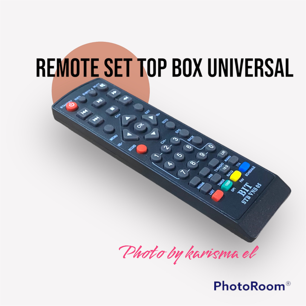 REMOTE SET TOP BOX UNIVERSAL STB UNIVERSAL