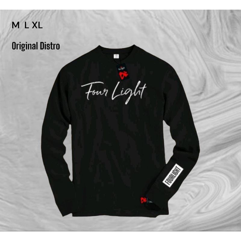 Baju Kaos Pria Distro/Kaos Distro Bandung/Kaos Casual Lengan Panjang/Kaos Pria Lengan Panjang Ukuran