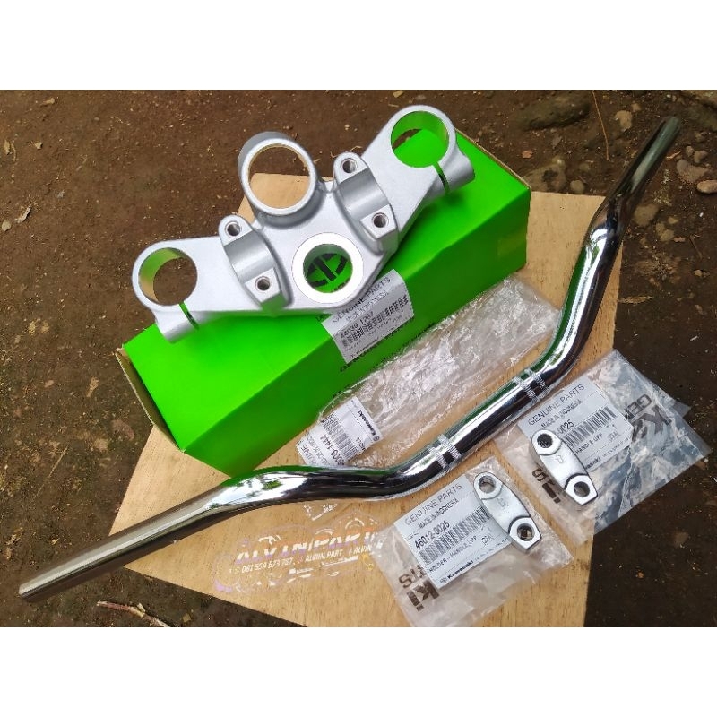 paket Stang Stir Ninja R old ninja kiss original stang stir segitiga T atas Ninja SS Old Raiser ORI 