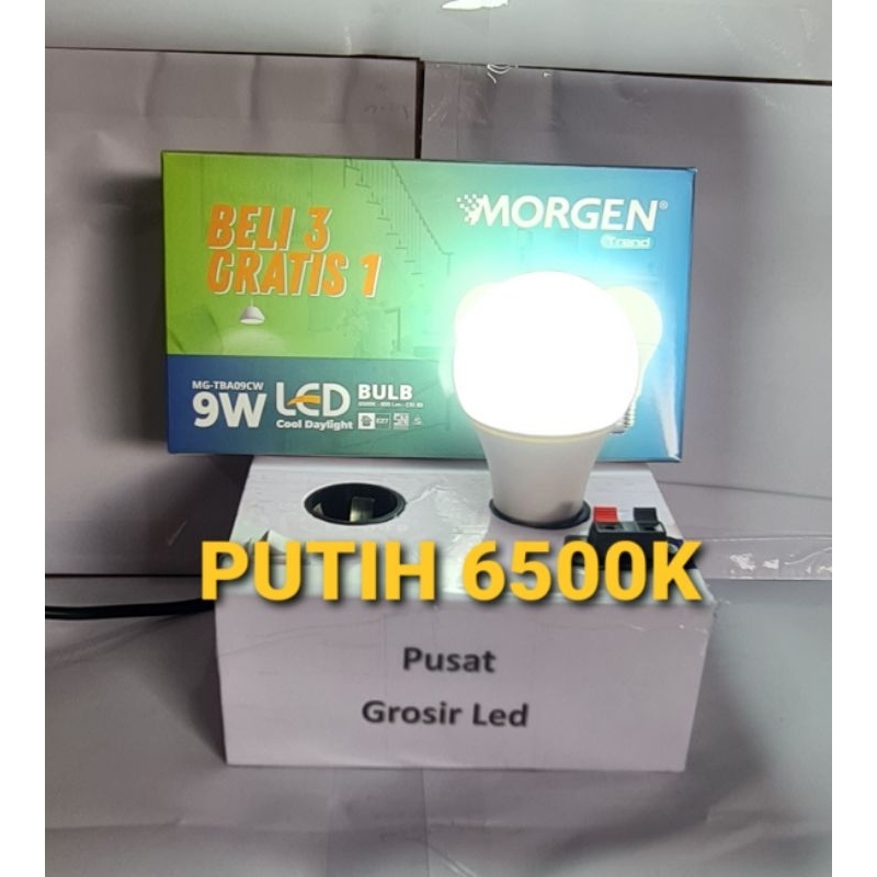 Lampu Led MORGEN 9 Watt Beli 3 Gratis 1