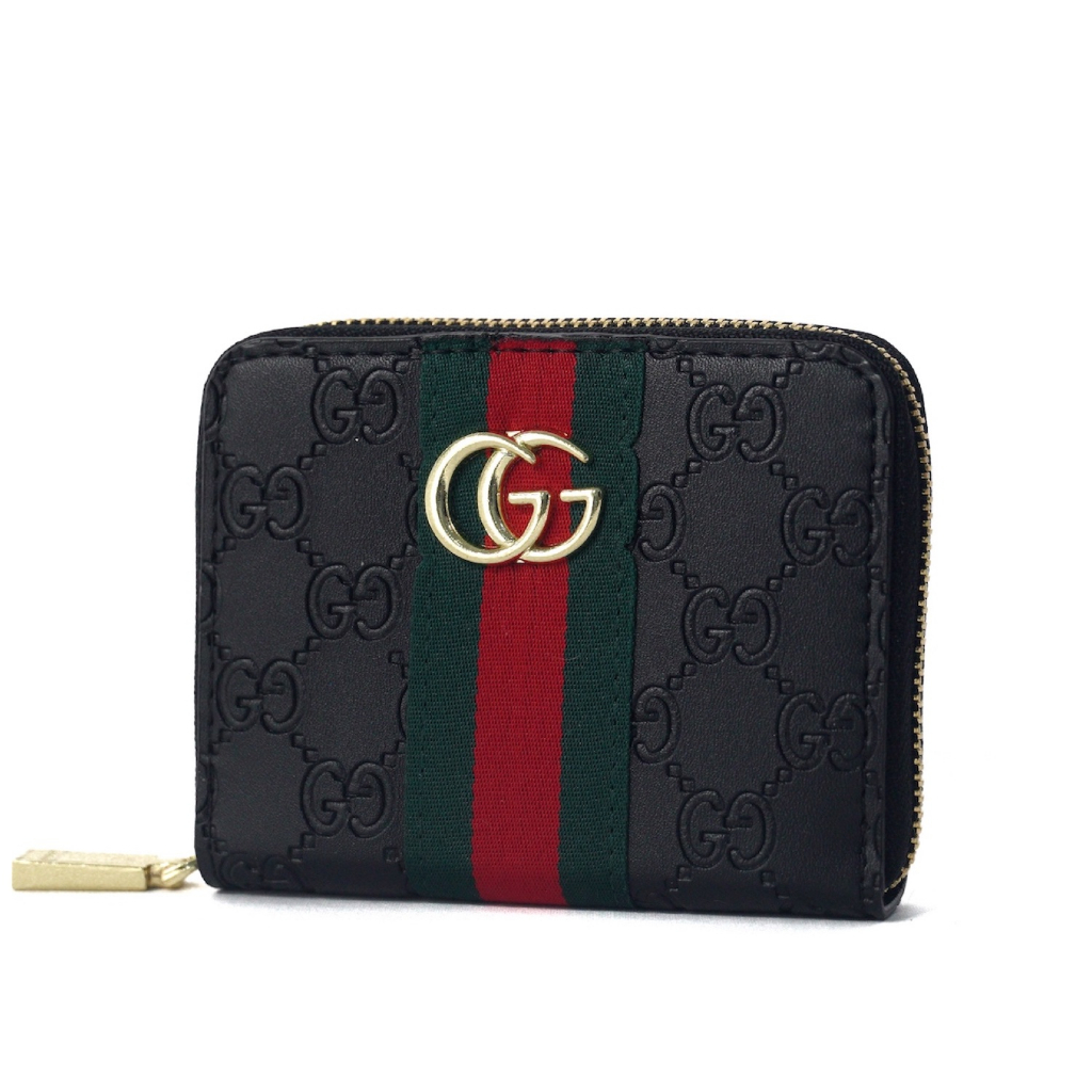 TOKOKOE - Dompet Wanita Lipat Kecil Bahan Kulit Premium Import - GC GT Emboss
