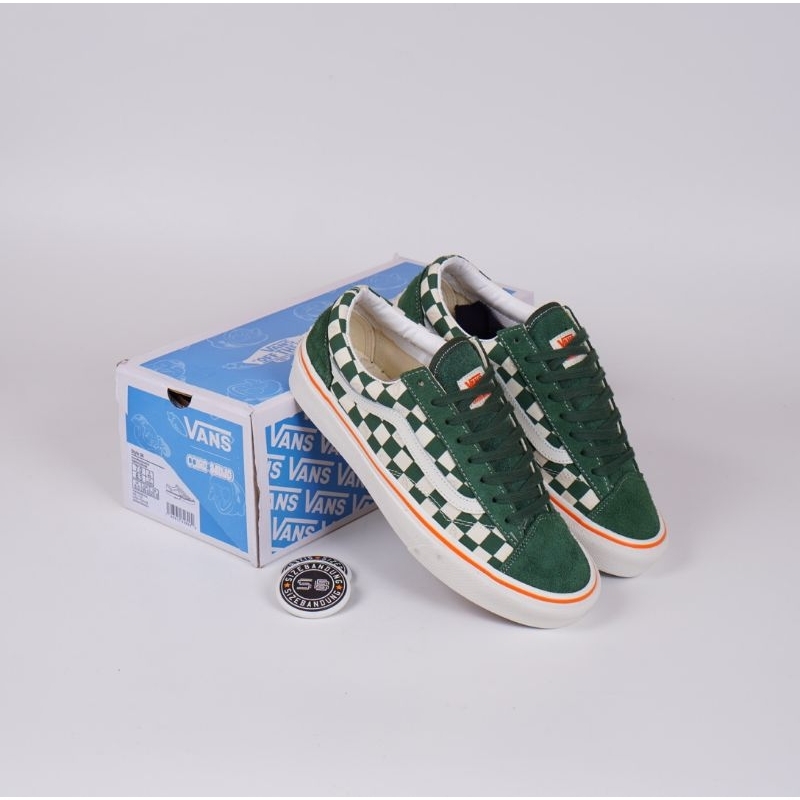 Sepatu Vans Style 36 X Miro Wujo Year Off The Rabbit Green