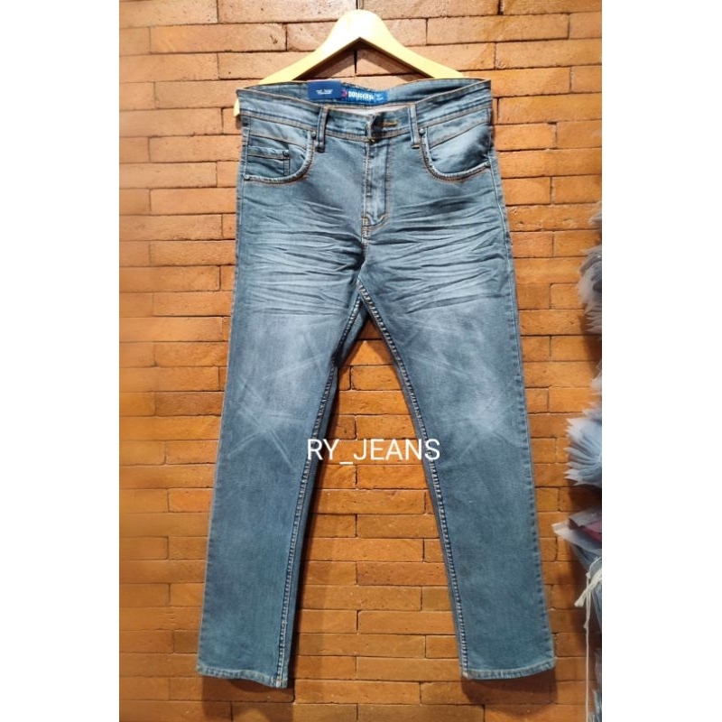 celana jeans abu pria celana panjang abu ringkel jeans street