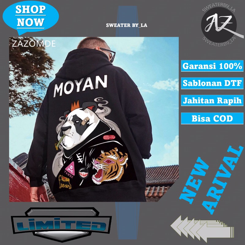 Sweater Hoodie Oversize Korea Pria Wanita Sweeter Hody Distro Hudy Keren Laki Laki Sweter Cowok