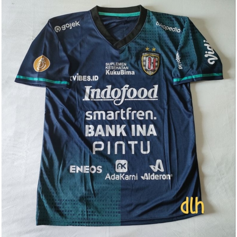 Jersey kiper Bali united biru