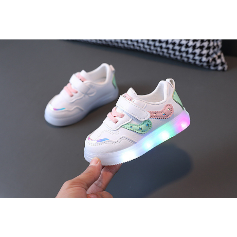 Sepatu anak led sneaker 1201 bagus banget