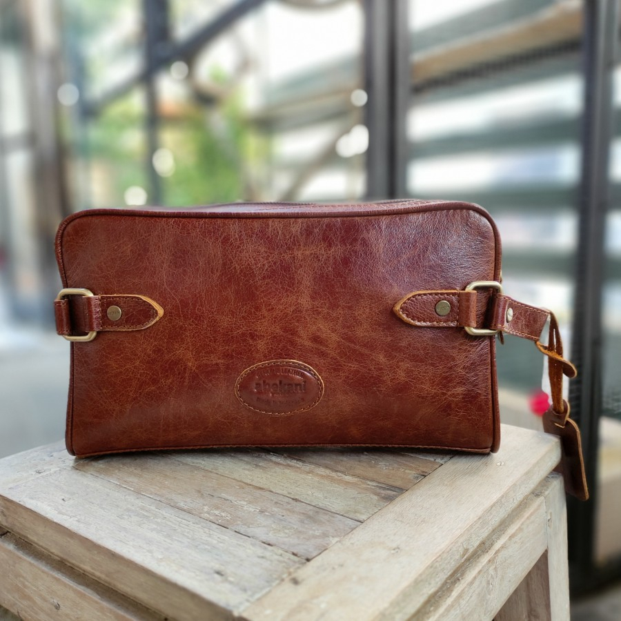 Pouch Kulit Abekani Travel Pouch Medium