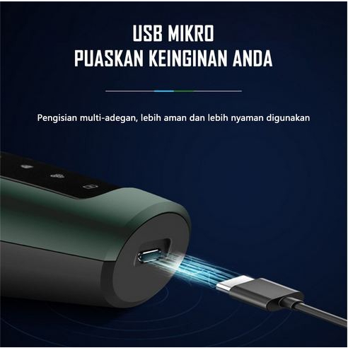 RZ60 Cukur 4in 1 Shaver Elektrik Alat Cukur Jenggot Kumis Rechargeable