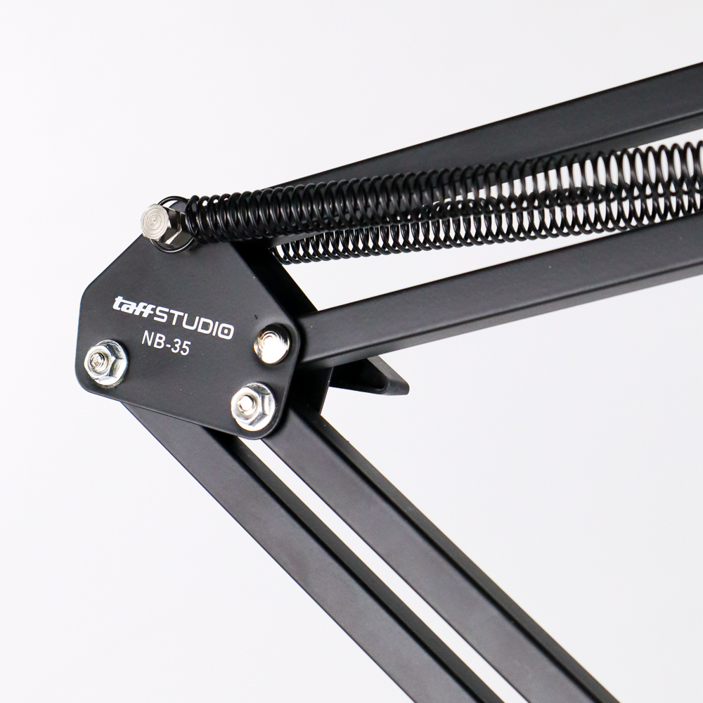 Arm Stand Suspensi Lazypod Mikrofon - Black