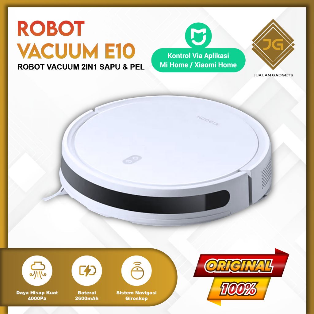 Mi Robot Vacuum Cleaner E10 - Garansi Resmi