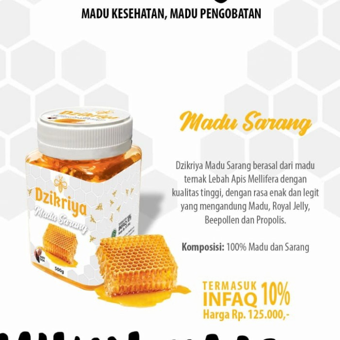 Madu Sarang / Madu Dzikriya 100% ORI Madu Dzikriya  Bisa COD