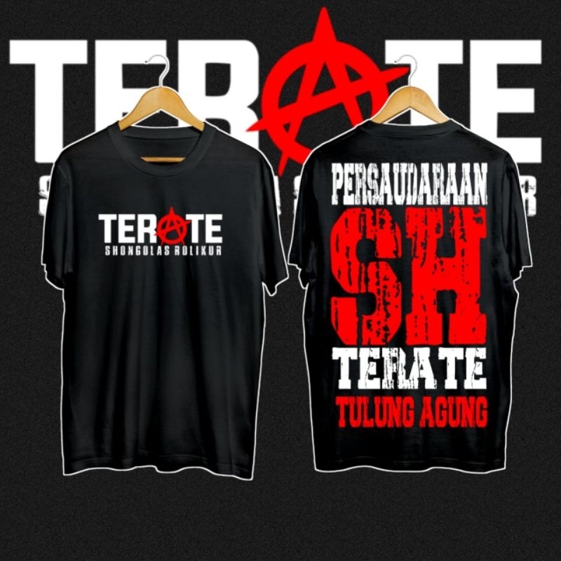 Kaos PSHT Persaudaraan Setia Hati Terate Tulungagung Kaos Distro Atasan Pria Wanita Kekinian Bahan C