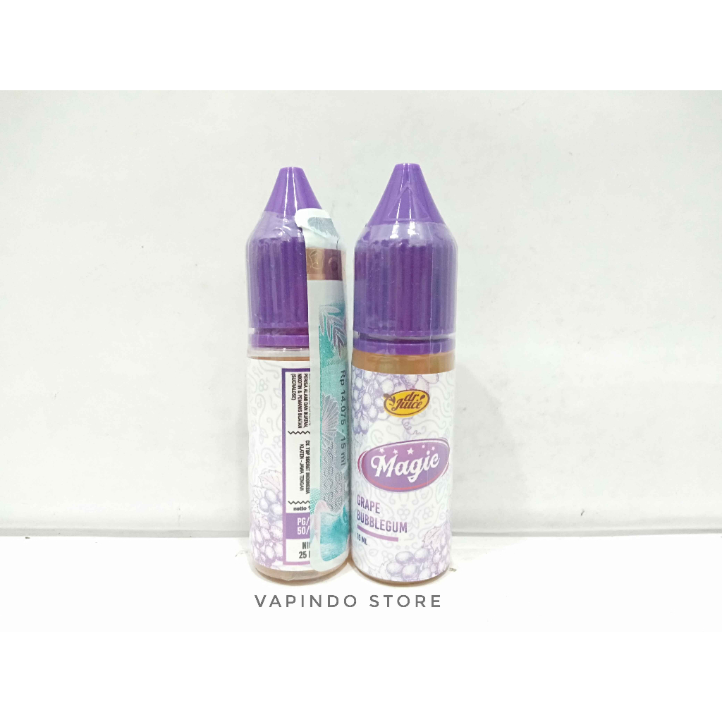 SALT MAGIC GRAPE BUBBLEGUM SALTNIC 15ML 25MG BY DR JUICE