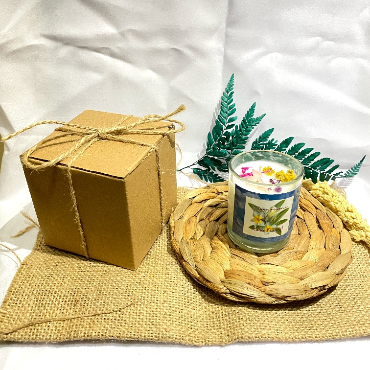 [BISA COD] Lilin Aromaterapi Premium Scented Candle Lilin Aromatherapy Dried Flower Lilin Wangi Souvenir Hampers Wedding Pernikahan Hadiah Kado Kado Cowok/cowo/ Kado Cewek/Cewe