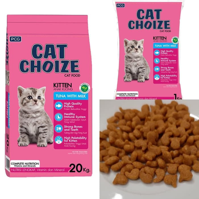 CAT CHOIZE KITTEN 20 KG MAKANAN KUCING CAT CHOIZE KITTEN